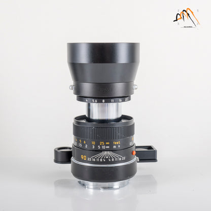 Leica Macro-Elmar-M 90mm/F4.0 Black with goggle 14409 11633 #11810