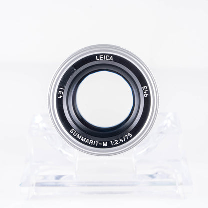 Leica Summarit-M 75mm/F2.4 Silver Lens Germany 11683 #11071