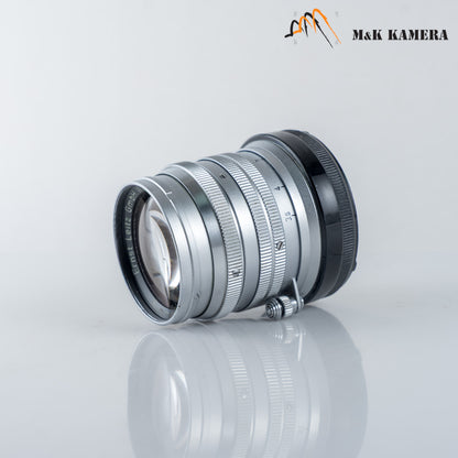 LEITZ Leica Summarit M 50mm/F1.5 Silver Lens Yr.1955 Germany #88748