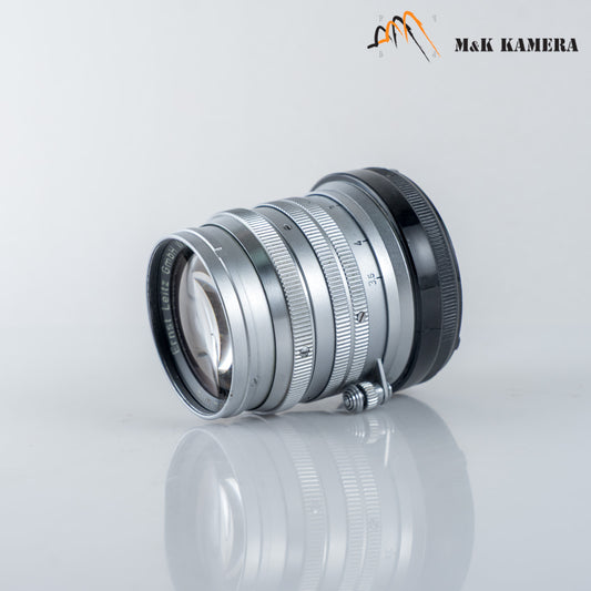 LEITZ Leica Summarit M 50mm/F1.5 Silver Lens Yr.1955 Germany #88748