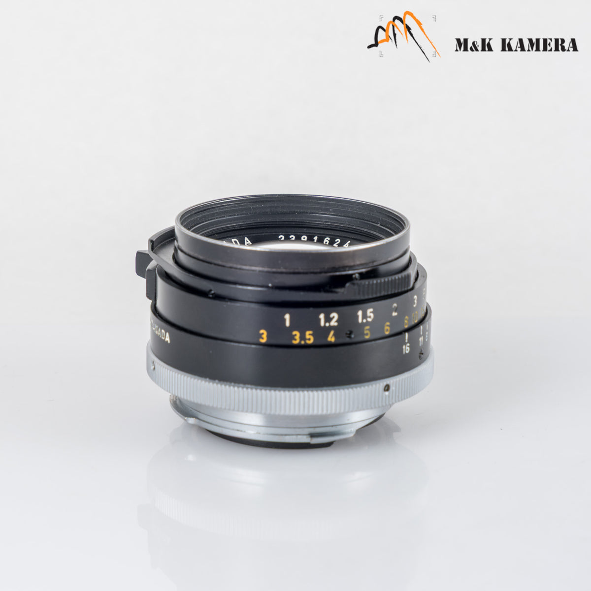 LEITZ Leica Summilux M 35mm/F1.4 Pre-Asph Black Lens Yr.1970 Canada #88930