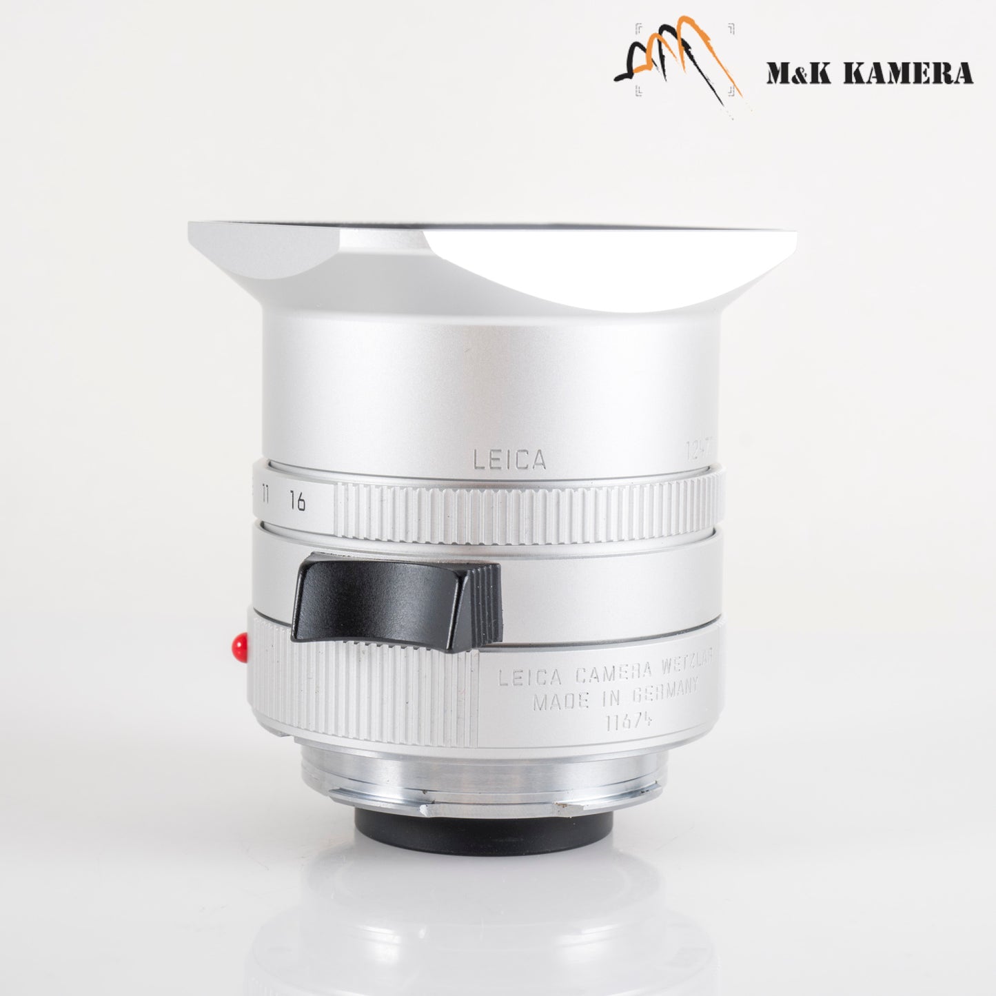 Leica Summicron-M 35mm/F2.0 ASPH V2 Silver Lens Germany 11674 #88907