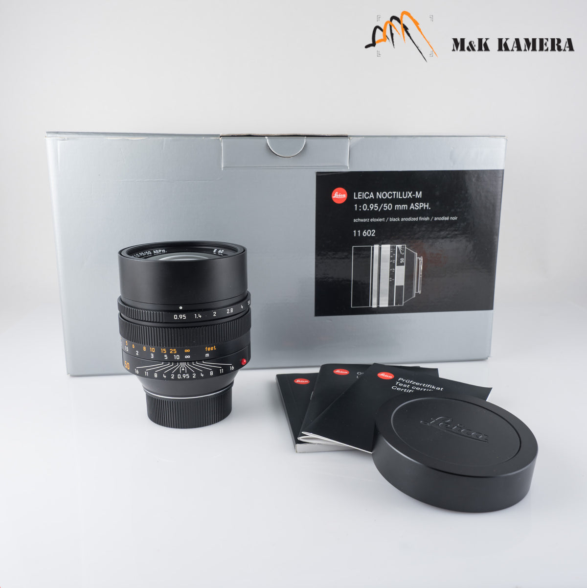 Leica Noctilux-M 50mm/F0.95 ASPH 11602 Black Lens Germany 11602 #24030