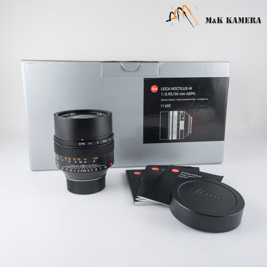 Leica Noctilux-M 50mm/F0.95 ASPH 11602 Black Lens Germany 11602 #24030