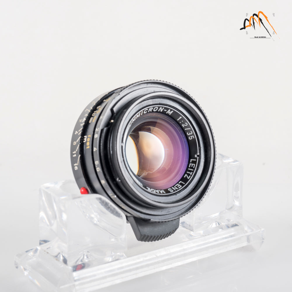 LEITZ Leica Summicron-M 35mm/F2.0 Ver.4 7 Elements Black Lens Yr