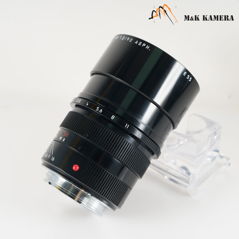 Leica APO-Summicron-M 90mm/F2.0 ASPH Silver Black Re-painted 11885 #23279