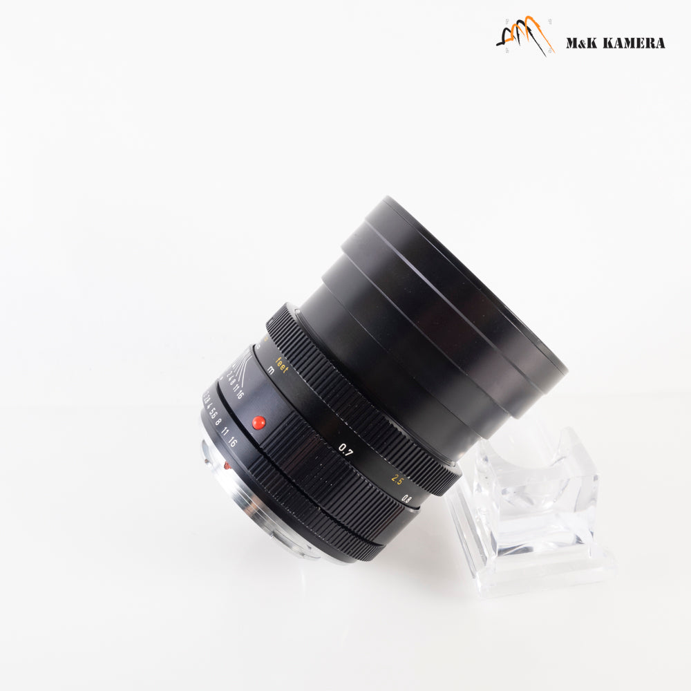 LEITZ Leica Summicron-R 90mm/F2.0 Serie VII Ver.I V.1 Lens Yr.1977 Canada #22421