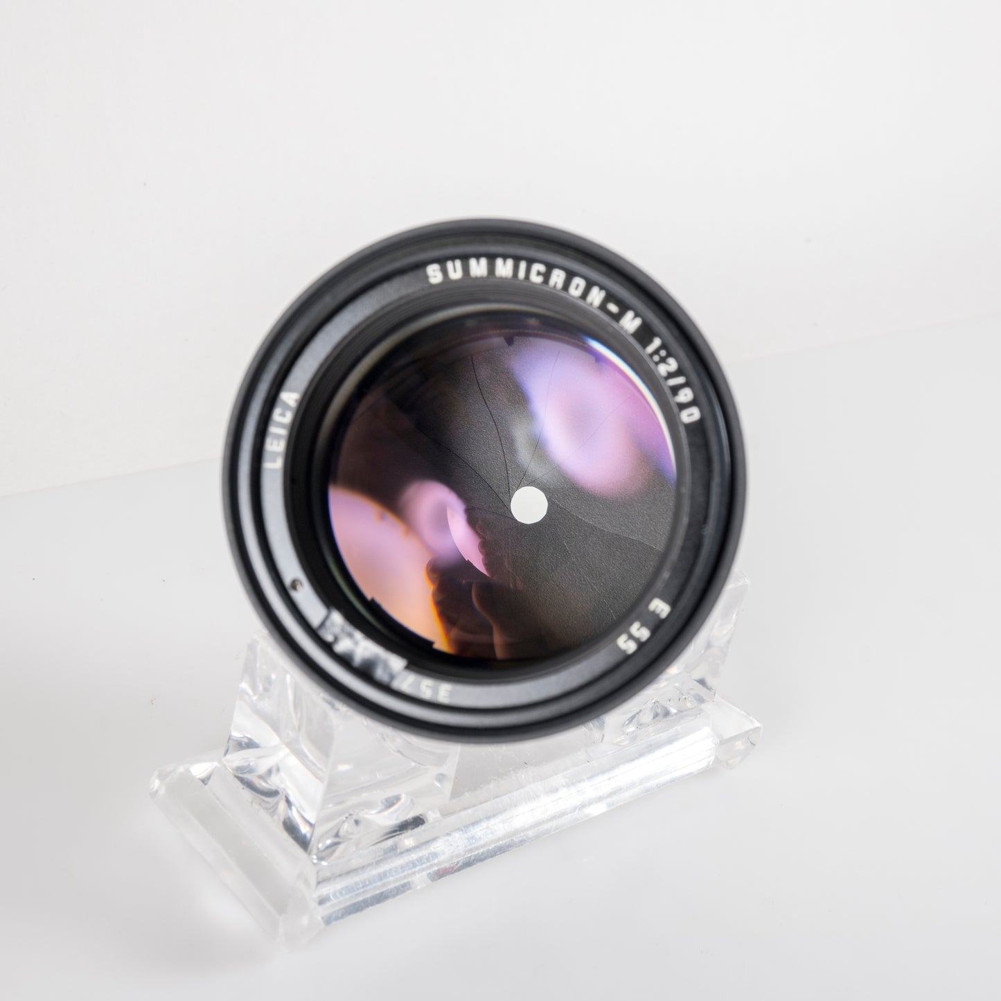Leica Summicron-M 90mm/F2.0 E55 Pre-Asph/ Ver.II Black Lens Yr.1991 Canada 11136 #23817
