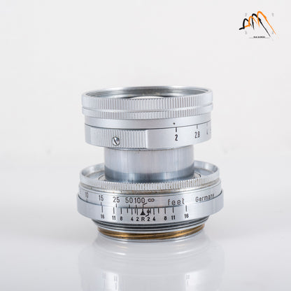 LEITZ Leica Summicron L39 50mm/F2.0 Silver Lens Yr.1955 LTM Germany #23712