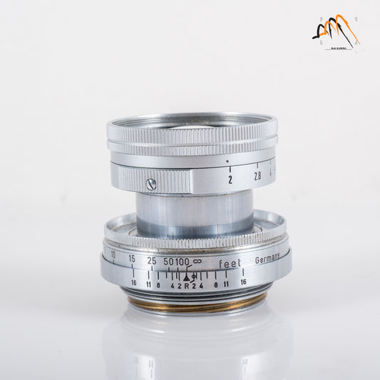LEITZ Leica Summicron L39 50mm/F2.0 Silver Lens Yr.1955 LTM Germany #23712