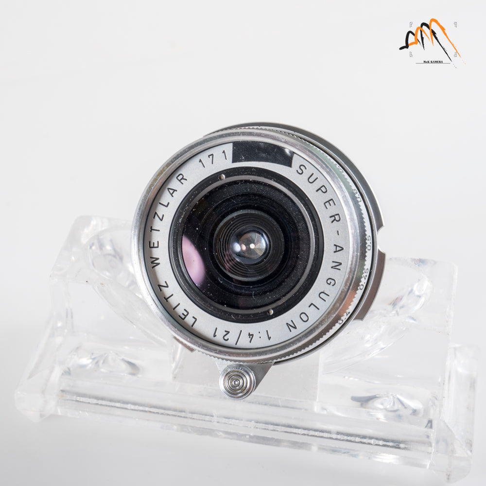 LEITZ Leica Super-Angulon L39 21mm/F4.0 E39 Lens Yr.1959 LTM Germany #23809