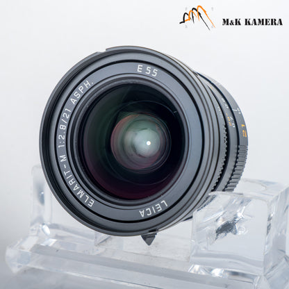 Leica Elmarit-M 21mm/F2.8 ASPH Black 6 bit coded 11135 #12094