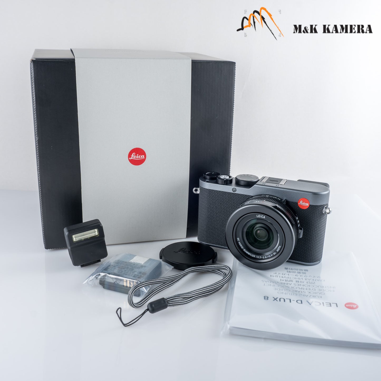 Brand New Leica D-Lux 8 Metal Gray Digital Camera 19213 #19213