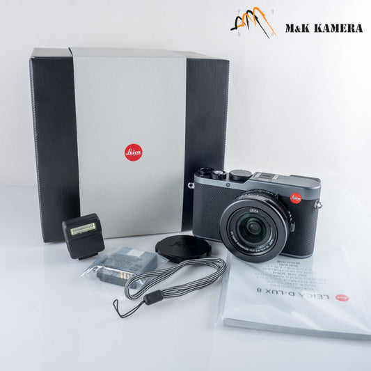 Brand New Leica D-Lux 8 Metal Gray Digital Camera 19213 #19213