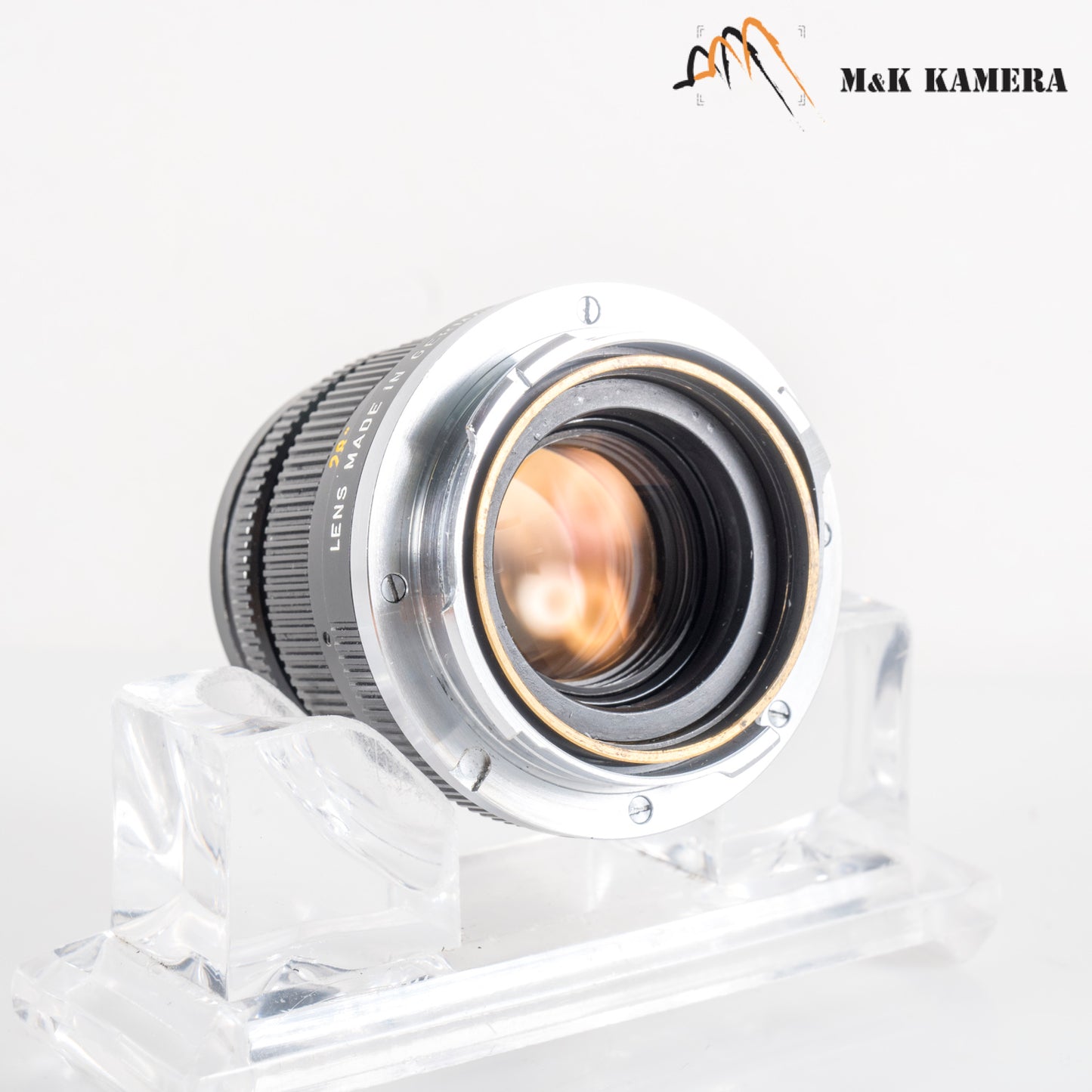 Leica Summicron M 50mm/F2.0 Ver.III V3/ High Leg Lens Yr.1968 Germany #12045