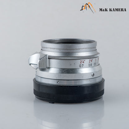 LEITZ Leica Summicron-M 35mm/F2.0 Ver.I 8 Elements Lens Yr.1958 Germany #12074