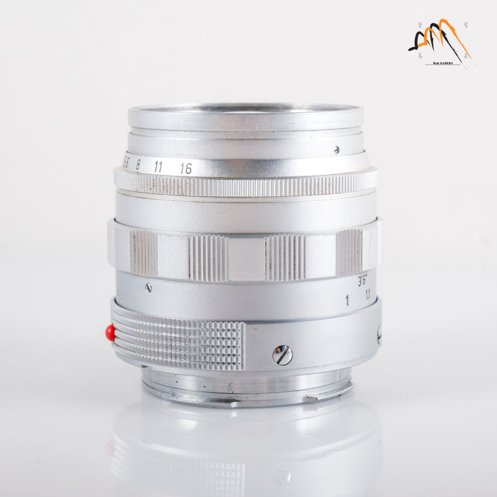 LEITZ Leica Summilux M 50mm/F1.4 Ver.I Silver Lens Yr.1960 Germany 11114 #23700