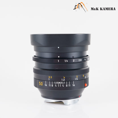 Leica Noctilux-M 50mm/F1.0 E60 V4 Ver.IV Lens Yr.2003 Canada 11822 #10420