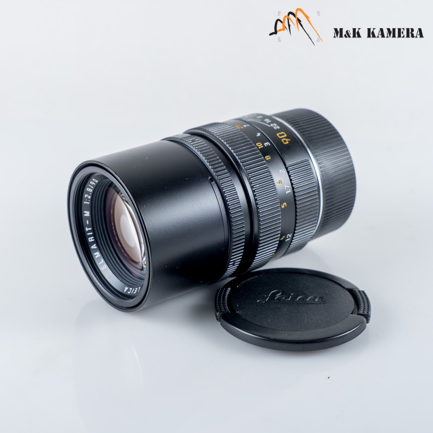Leica  Elmarit-M 90mm/F2.8 E46 Ver.II V2 Black Lens Germany #12087