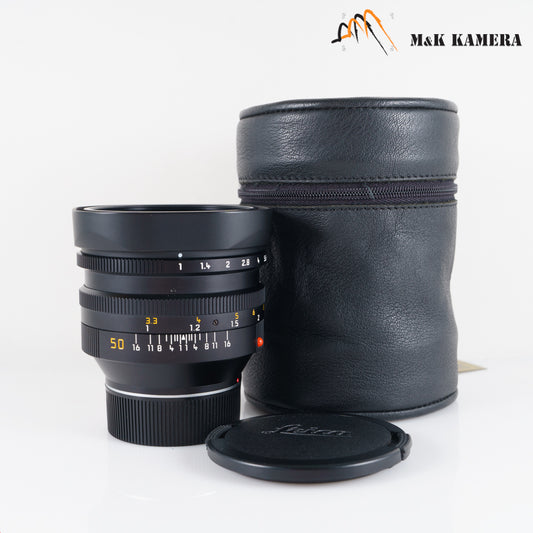 Leica Noctilux-M 50mm/F1.0 E60 V4 Ver.IV Lens Yr.2003 Canada 11822 #10420