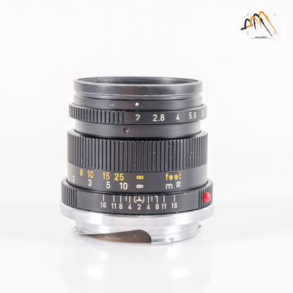 LEITZ Leica Summicron M 50mm/F2.0 Ver.III V3/ High Leg Lens Yr.1973 Germany #11380