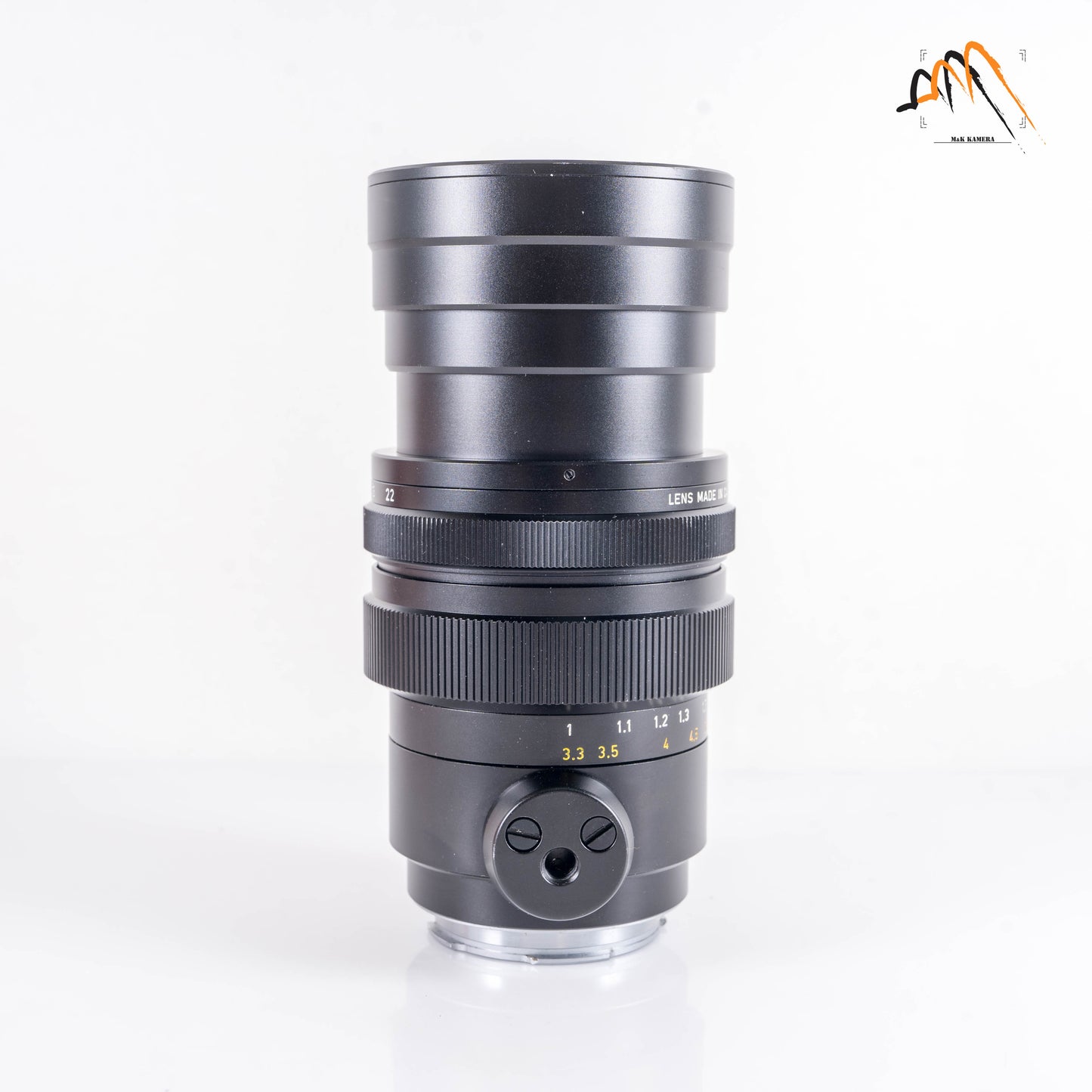 LEITZ Leica Summicron M 90mm/F2.0 Ver.I V.1 Black Lens Yr.1973 Canada #23460