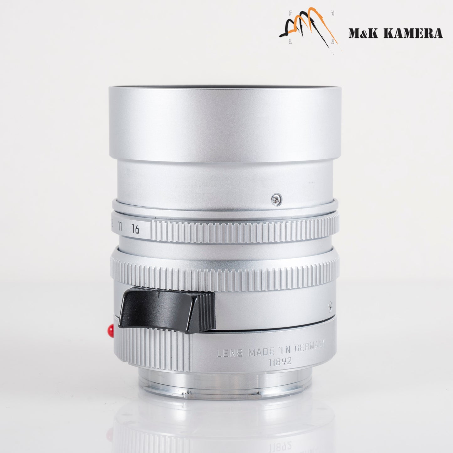 Leica Summilux-M 50mm/F1.4 E46 ASPH Silver Lens Germany 11892 #23887
