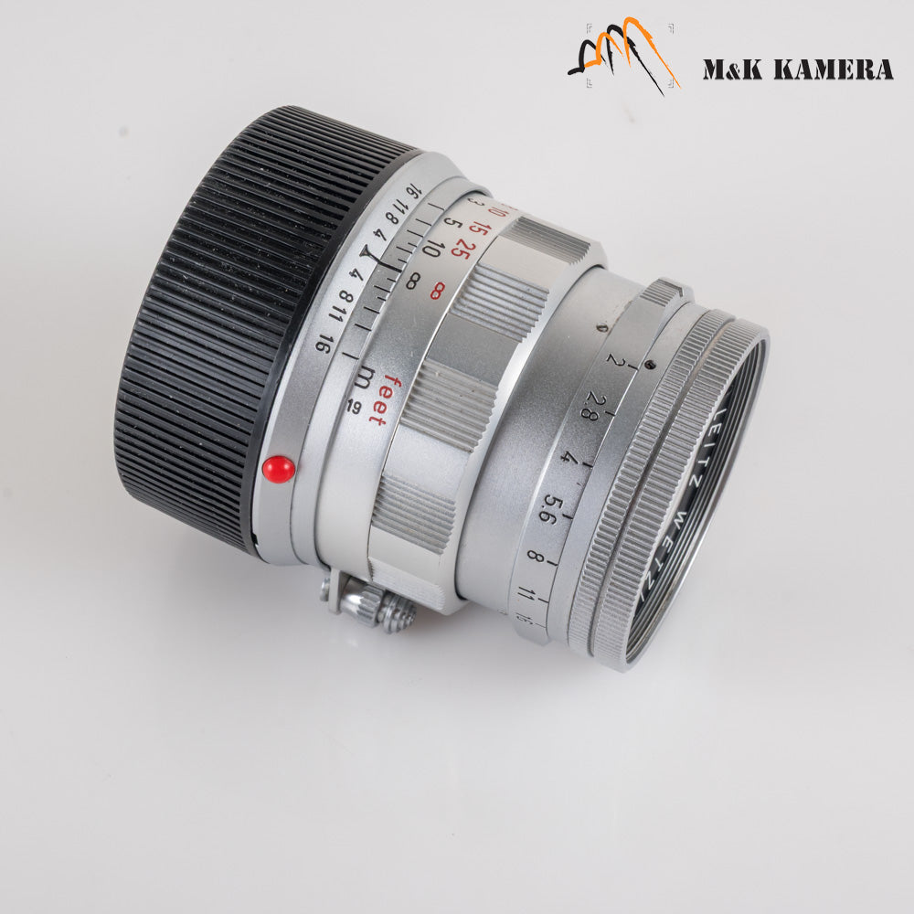 LEITZ Leica Summicron M 50mm/F2.0 Rigid V2 Ver.II Lens Yr.1962 Germany #23551
