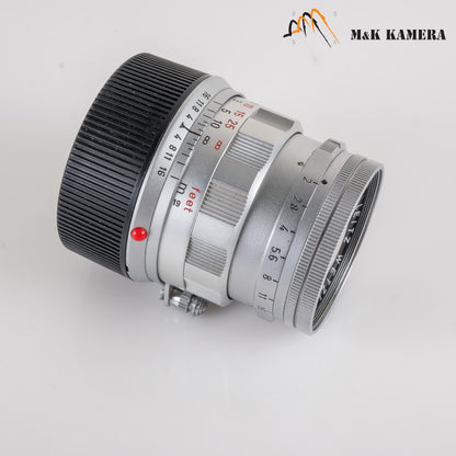 LEITZ Leica Summicron M 50mm/F2.0 Rigid V2 Ver.II Lens Yr.1962 Germany #23551