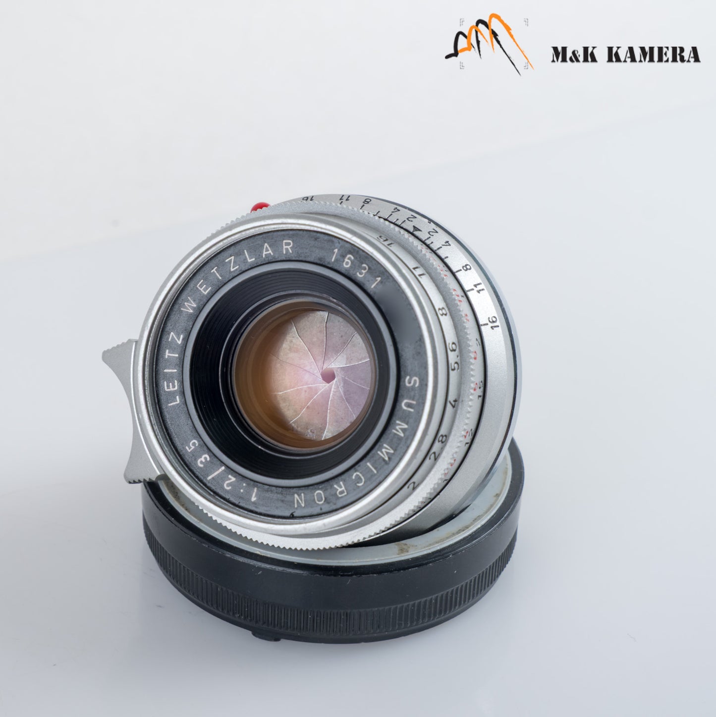 LEITZ Leica Summicron-M 35mm/F2.0 Ver.I 8 Elements Lens Yr.1958 Germany #12074