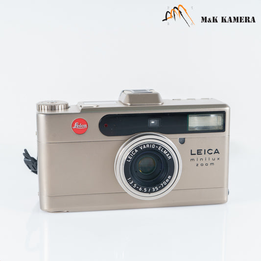 Leica minilux zoom 35-70mm/F3.5-6.5 18036 Titan Film Camera 18036 #10689