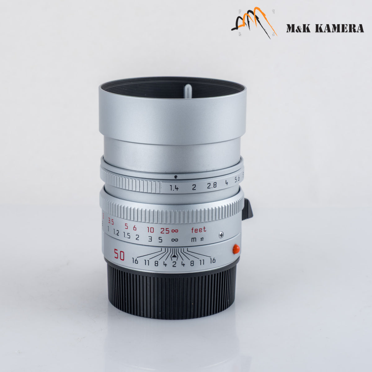 Leica Summilux-M 50mm/F1.4 E46 ASPH Silver Lens Yr.2003 Germany 11892 #24038