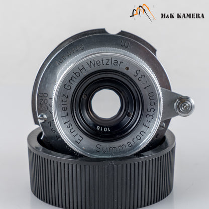 LEITZ Leica Summaron L39 35mm/F3.5 Lens Yr.1952 LTM Germany #24005
