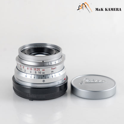 LEITZ Leica Summicron-M 35mm/F2.0 Ver.I 8 Elements Lens Yr.1964 Canada #12111
