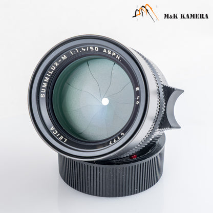 Leica Summilux-M 50mm/F1.4 ASPH Black Lens Germany 11891 #10026