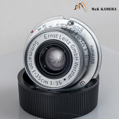 LEITZ Leica Summaron L39 35mm/F3.5 Lens Yr.1952 LTM Germany #24005
