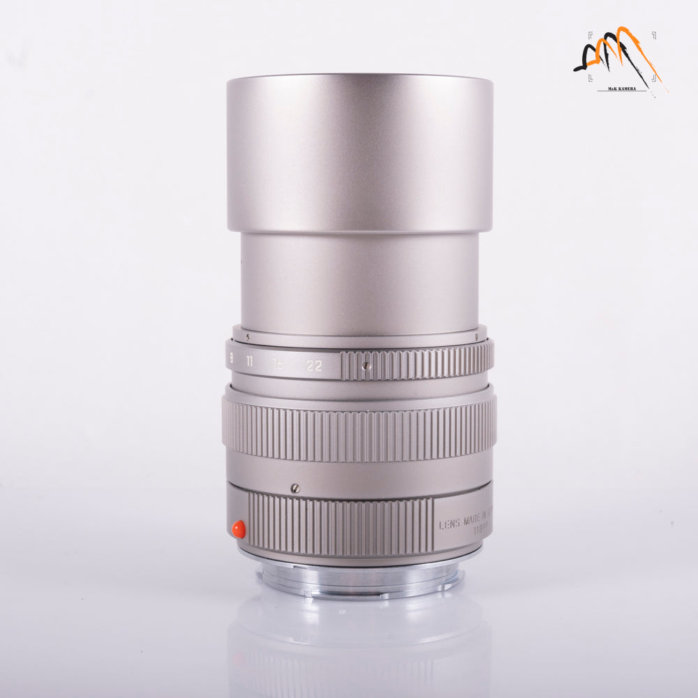 Leica Elmarit-M 90mm/F2.8 E46 Ver.II V2/ Rare Titanium Lens Yr.1996 Germany 11899 #11359