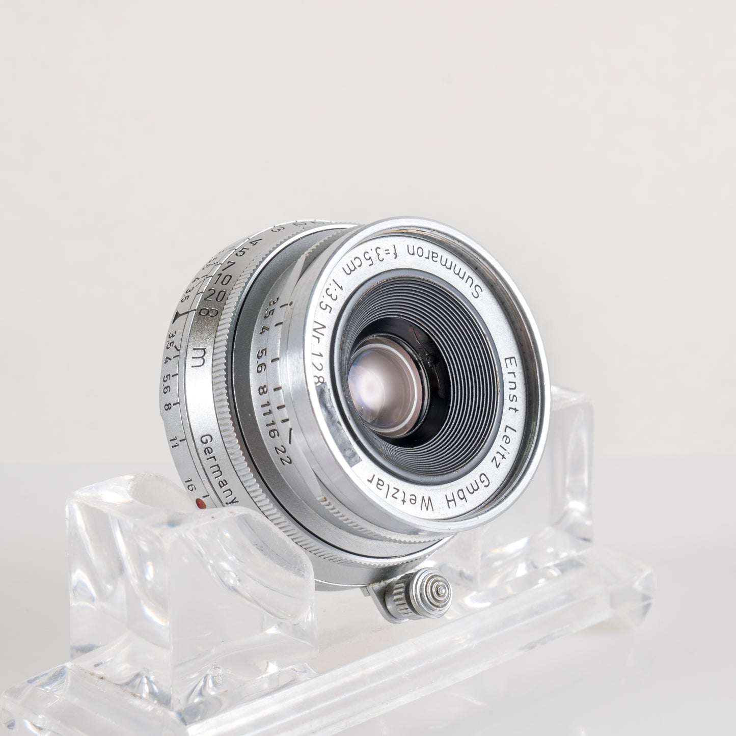 LEITZ Leica Summaron M 35mm/F3.5 E39 Lens Yr.1955 Germany #23821