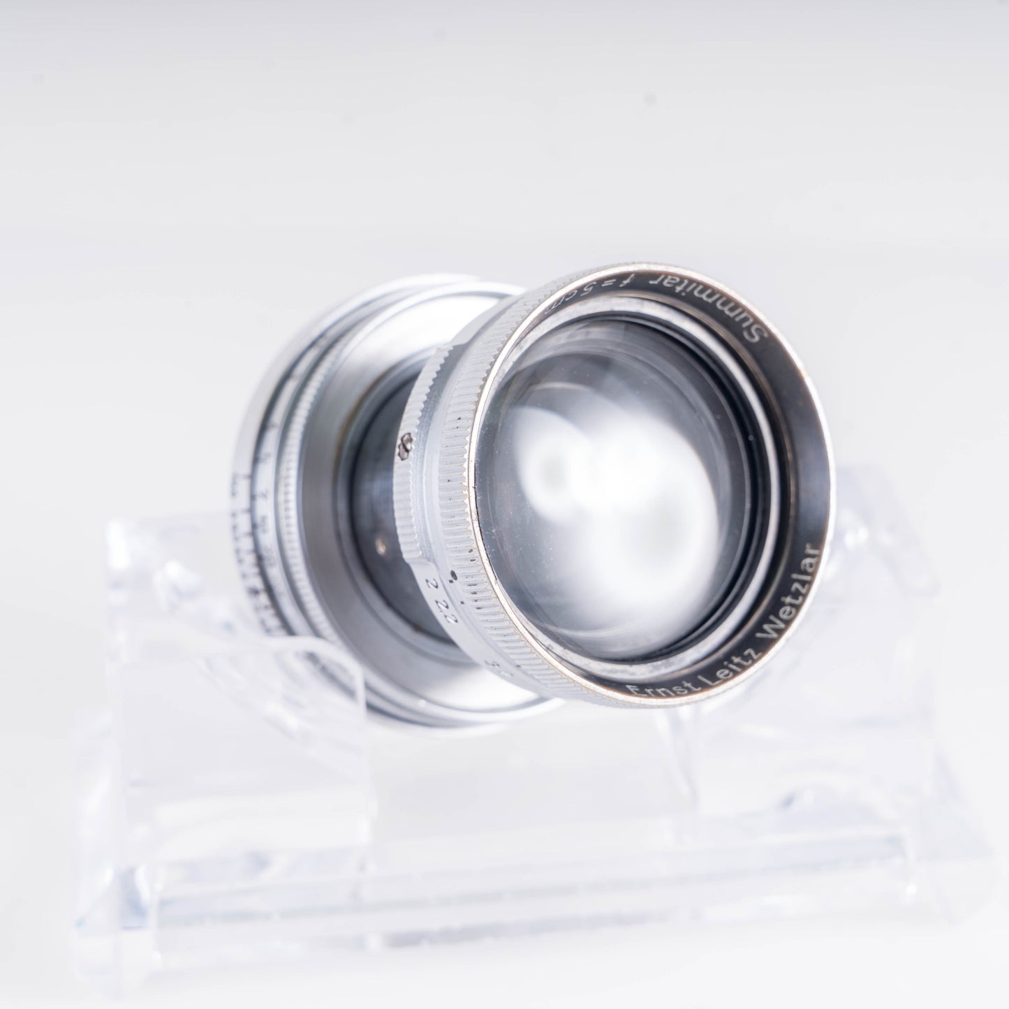 LEITZ Leica Summitar L39 50mm/F2.0 Silver Lens Yr.1940 LTM Germany #11088