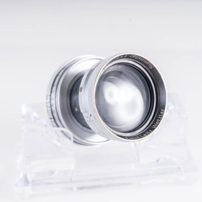 LEITZ Leica Summitar L39 50mm/F2.0 Silver Lens Yr.1940 LTM Germany #11088