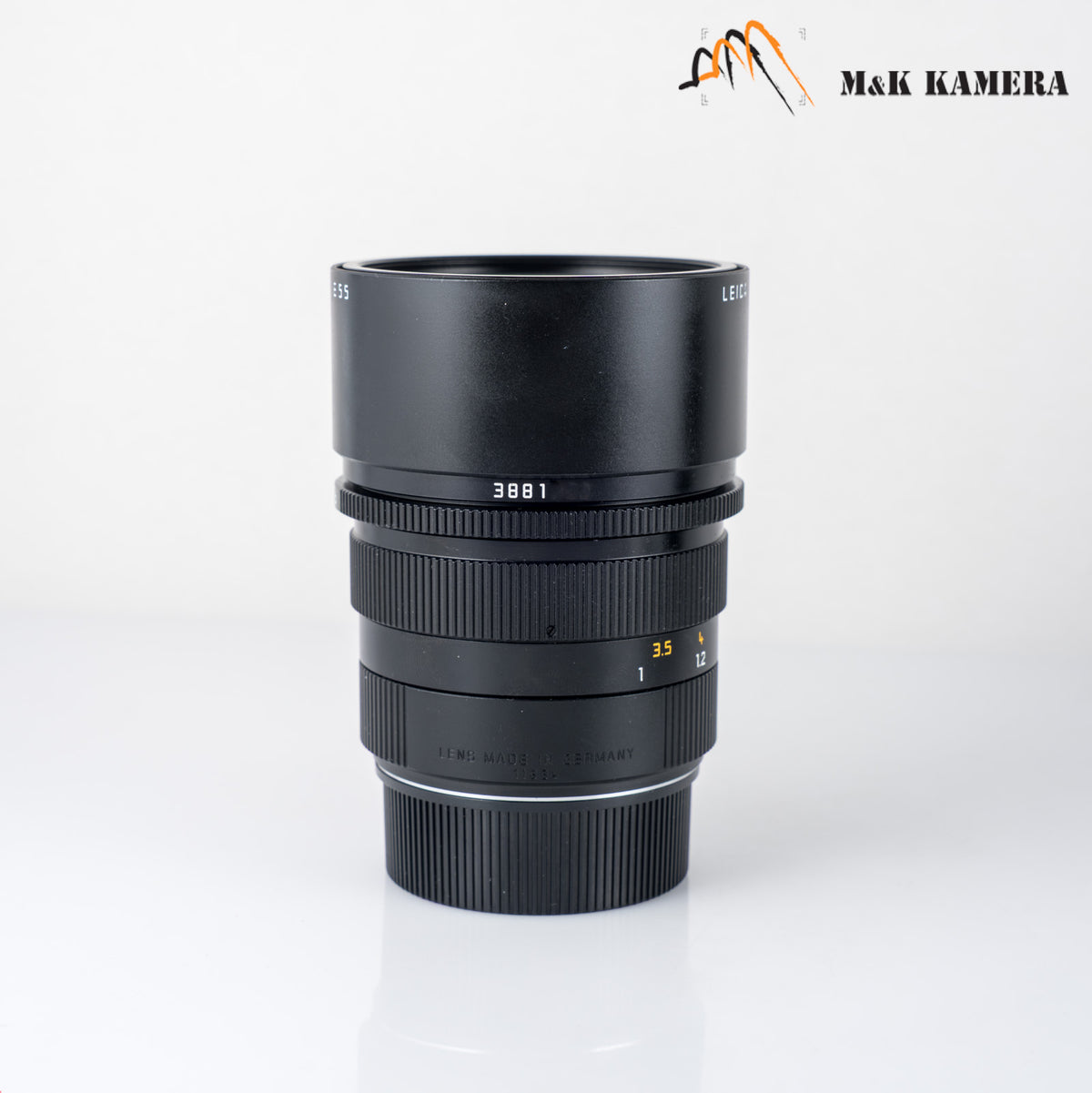 Leica APO-Summicron-M 90mm/F2.0 ASPH 11884 Black Lens Yr.1999 Germany 11884 #88763