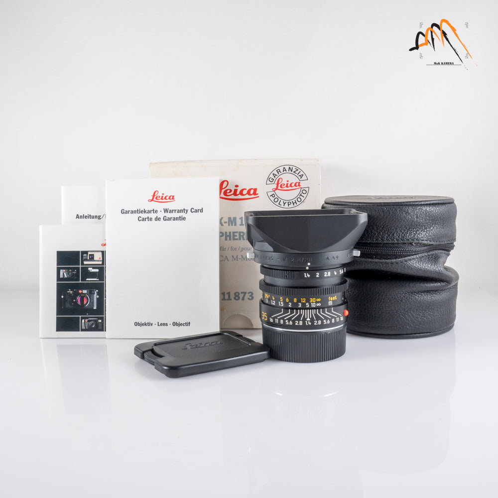 Leica Summilux-M 35mm/F1.4 Aspherical/ AA 11873 Boxed Rare 11873 #22968
