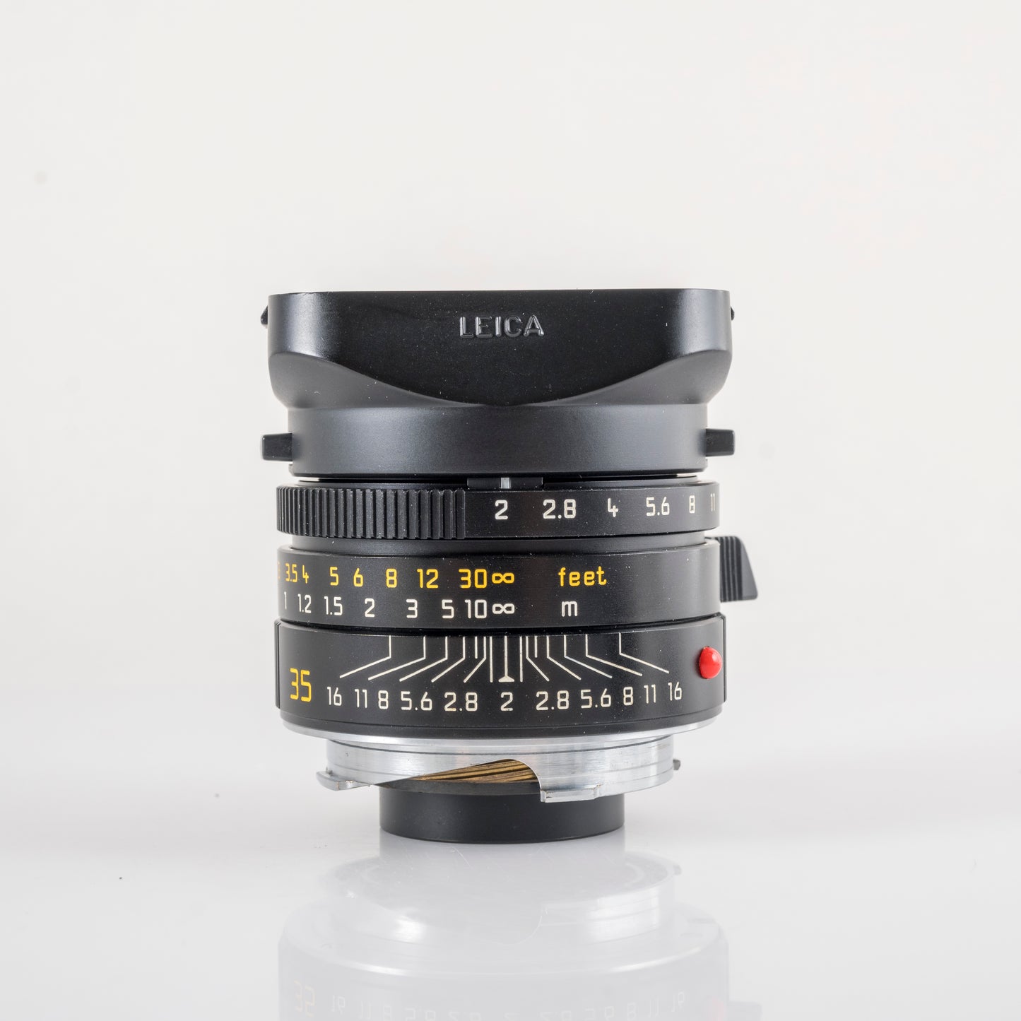 Leica Summicron-M 35mm/F2.0 ASPH/ 11879 Black Lens Yr.2001 Germany 11879 #23845