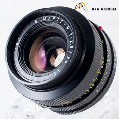 LEITZ Leica Elmarit-R 35mm/F2.8 Ver.I V1 Lens Yr.1966 Germany #68475