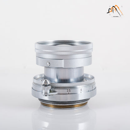 LEITZ Leica Summicron L39 50mm/F2.0 Silver Lens Yr.1955 LTM Germany #23712