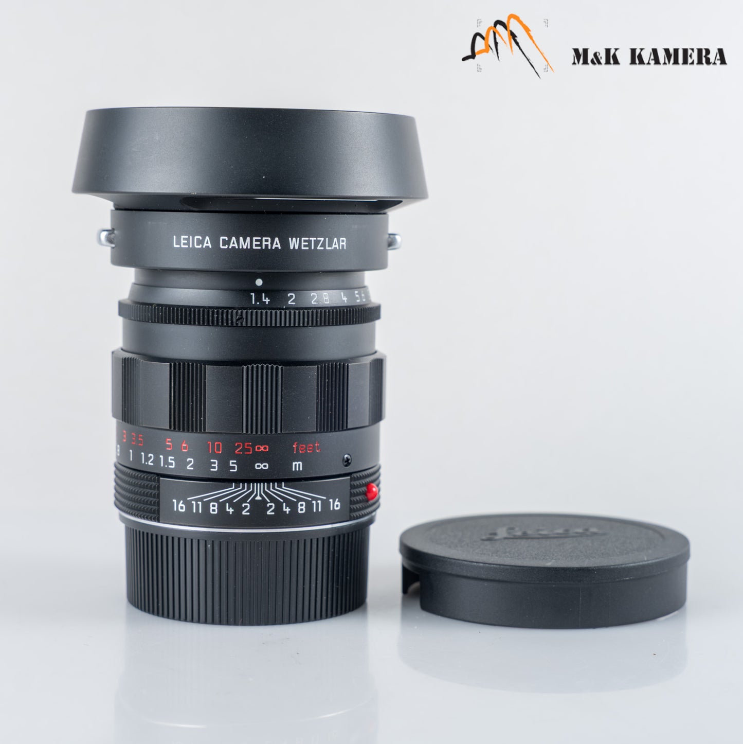 Leica Summilux-M 50mm/F1.4 ASPH Black Chrome Lens Germany 11688 #12071