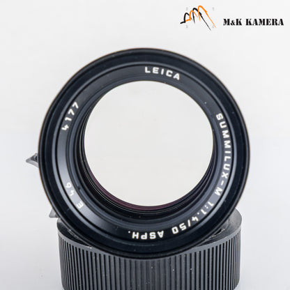 Leica Summilux-M 50mm/F1.4 ASPH Black Lens Germany 11891 #10026