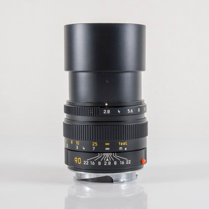 Leica Elmarit-M 90mm/F2.8 E46 Ver.II V2 Black boxed 11807 #11879