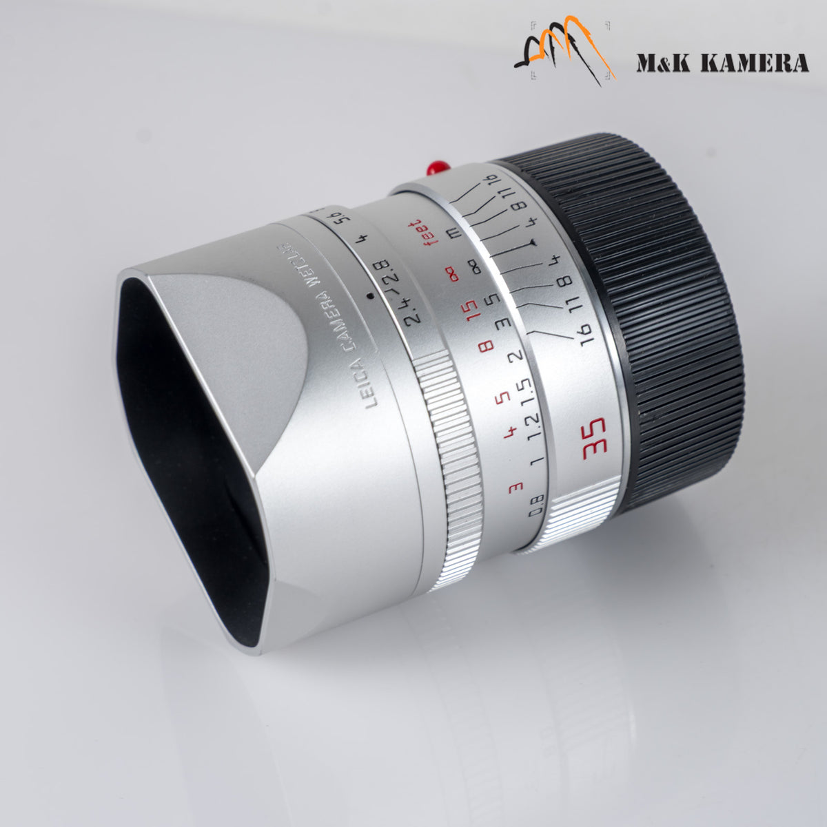 Leica Summarit-M 35mm/F2.4 ASPH Silver Lens Germany 11679 #88976