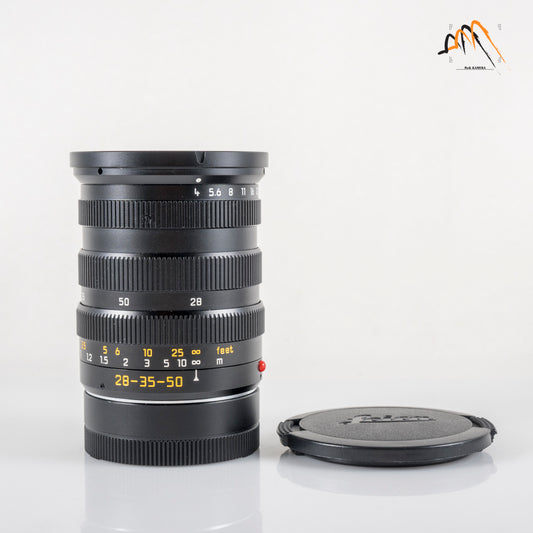 Leica Tri-Elmar-M 28-35-50mm/F4.0 E55 Asph Lens Yr.1996 Germany 11890 #88356